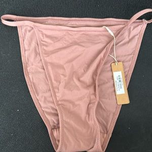 Skims rose clay bikini underwear